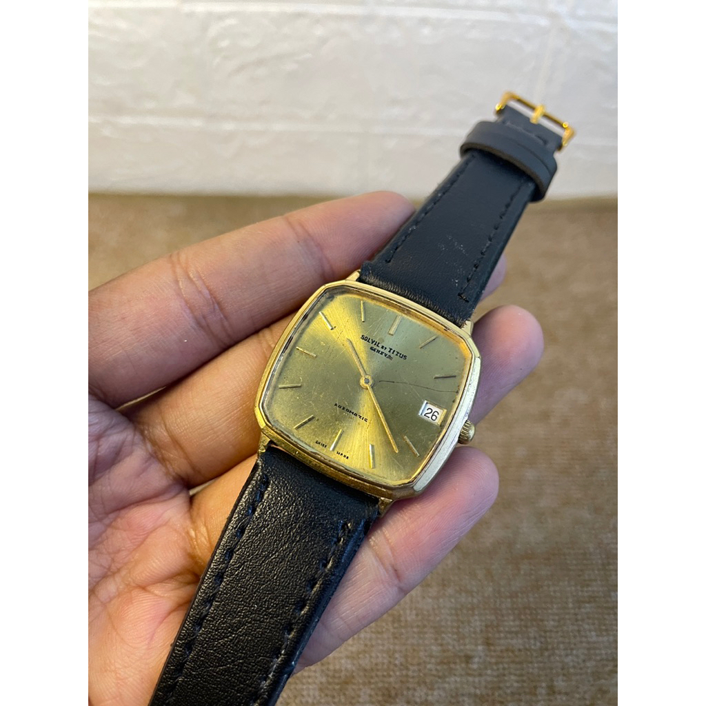 jam vintage solvil et titus 1970s automatic