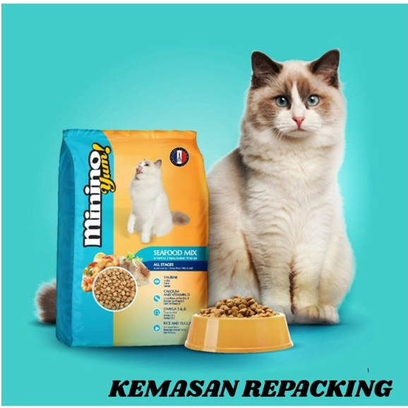 MININO KITTEN ADULT MININO YUMS SEAFOOD 2 KG
