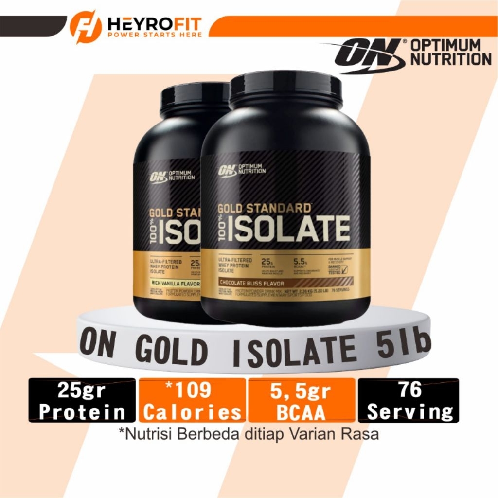 Optimum Nutrition Gold Standard Isolate 5lb | ON Whey Isolate