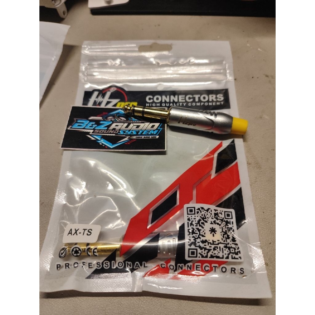 Jack Toa Stereo Hz Pro Jack Akai Stereo Hz Pro Jek toa stereo jek akai jack 6.5mm