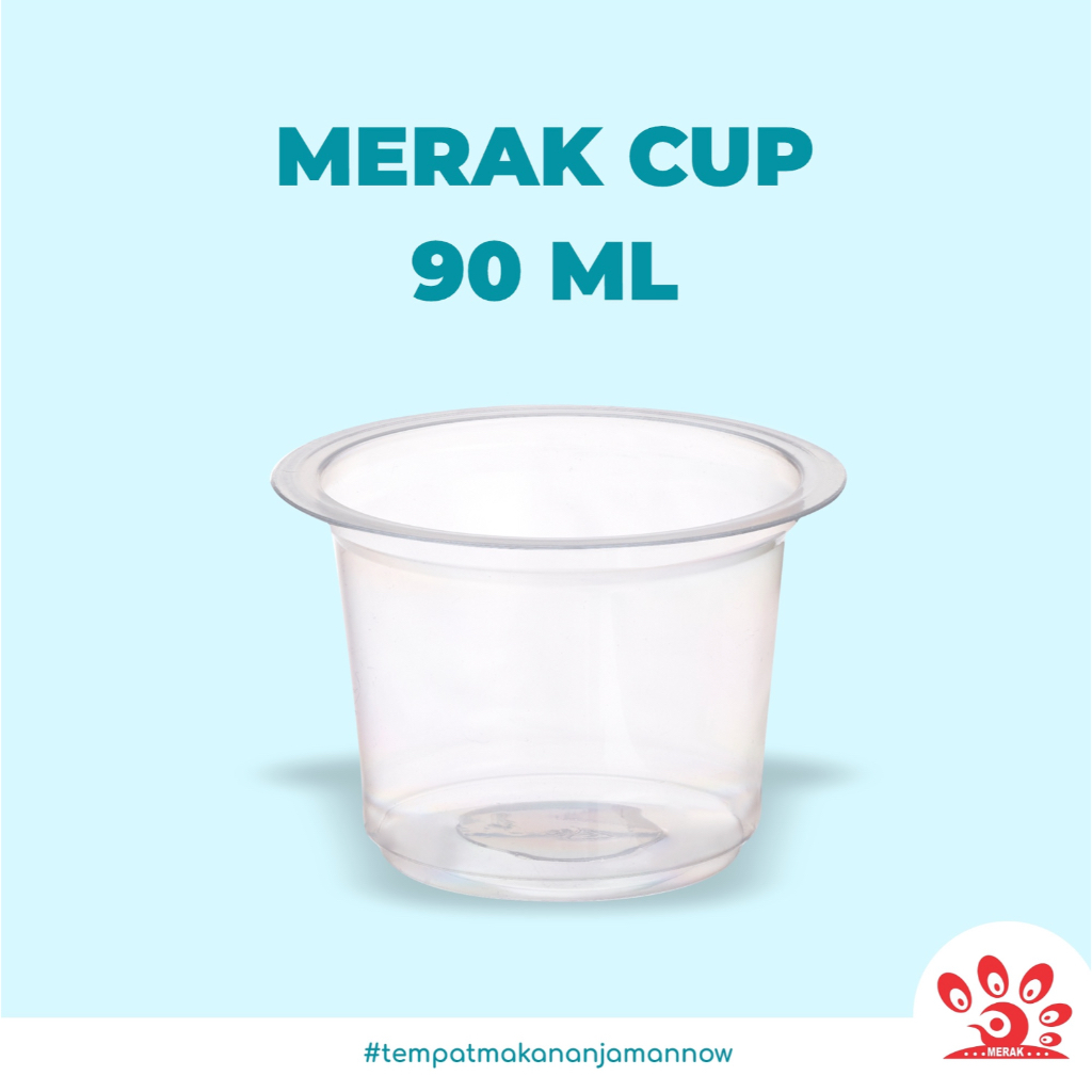 Cup Agar Merak/Idola Star 90ml isi 50pcs/pack