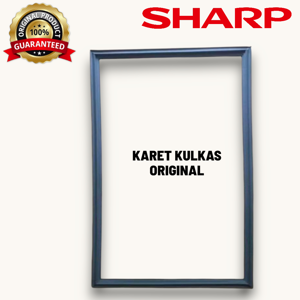 KARET MAGNET PINTU KULKAS SHARP ORIGINAL 1 PINTU / 2 PINTU | KARET PINTU KULKAS SHARP | KARET KULKAS