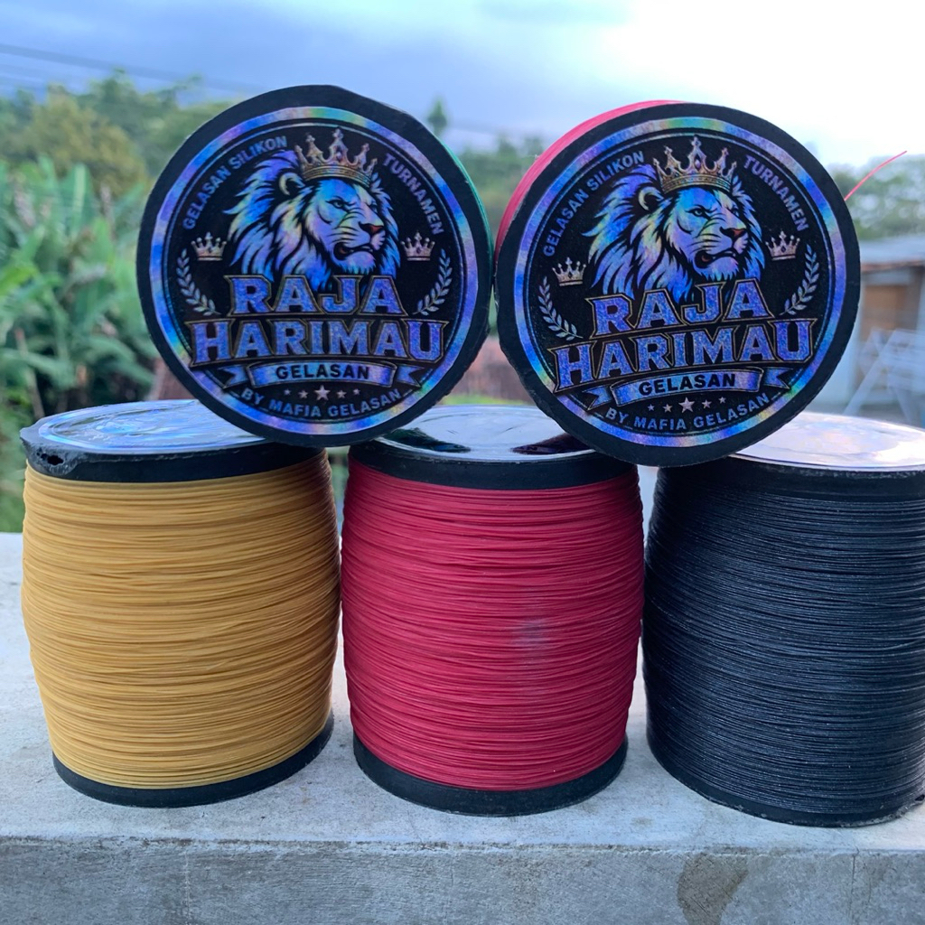 Gelasan Super tajam Raja Harimau Super Silicon Tajam Tarik Ulur Jepret