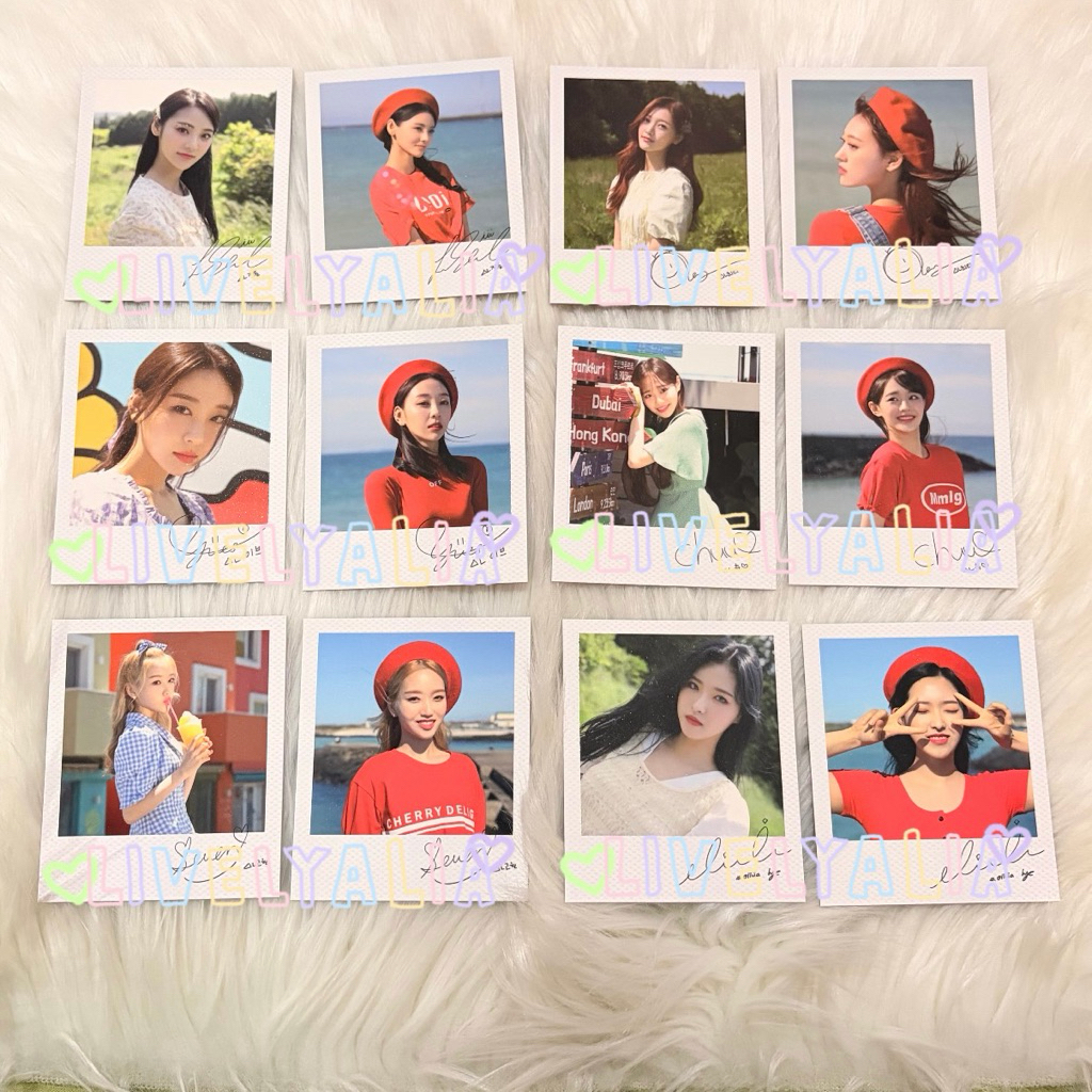 LOONA Island Polaroid Set - ARTMS Loossemble Jinsoul Choerry Yves Chuu Gowon Hyeju Olivia Hye