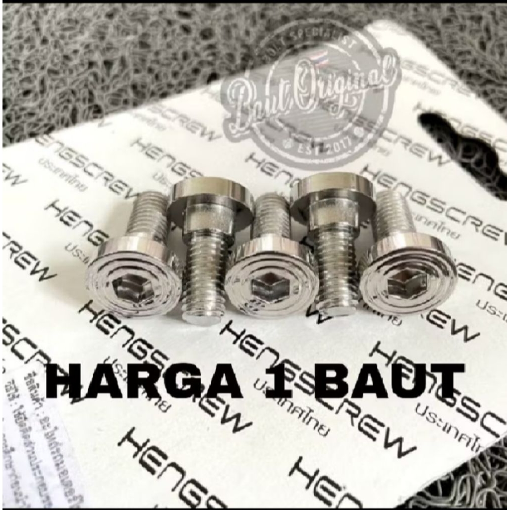 baut disk disc cakram piringan probolt ulir garis drat 12 knob bushing knop bos bosh original heng t
