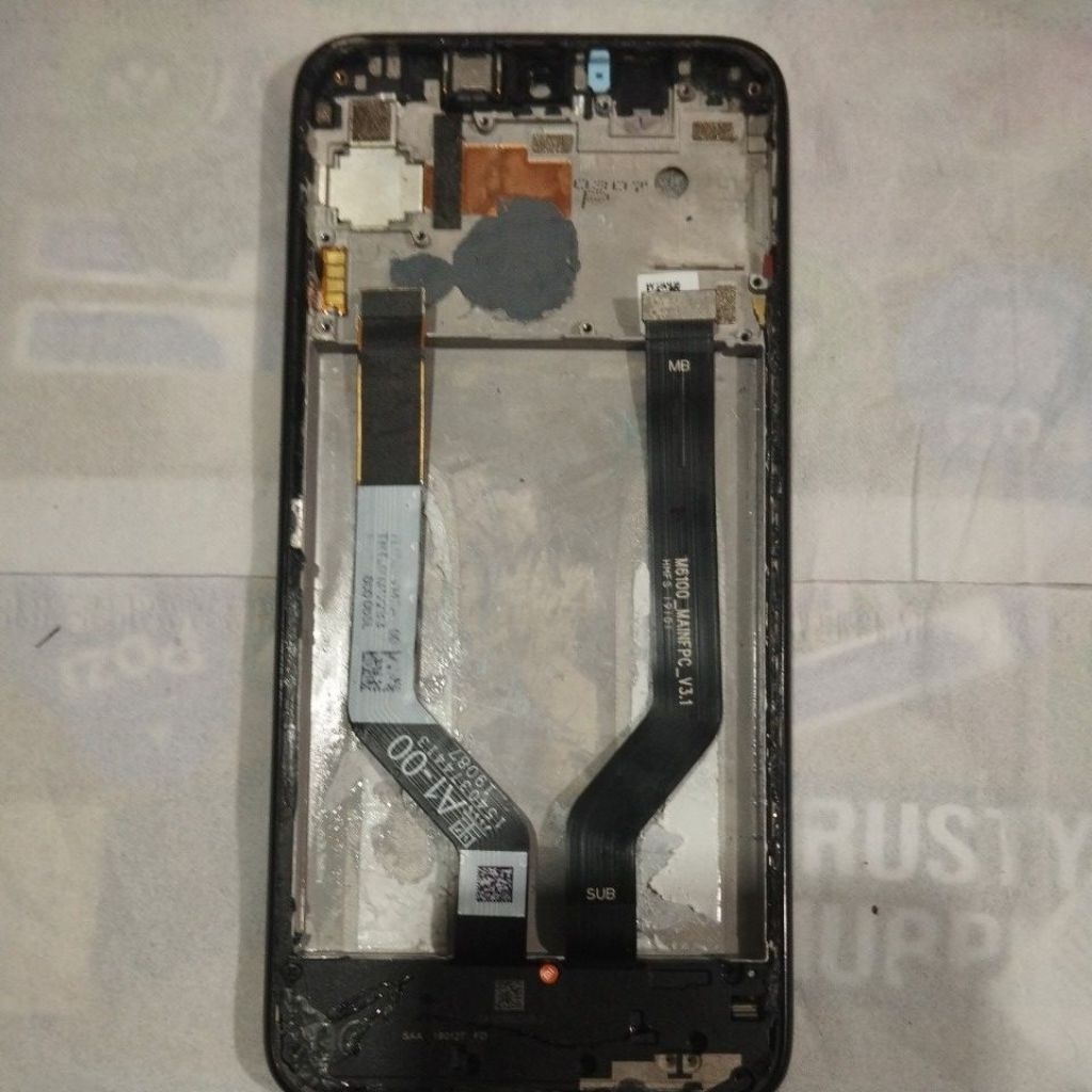 LCD ORI COPOTAN+FRAM MULUS REDMI NOTE 7 PRO