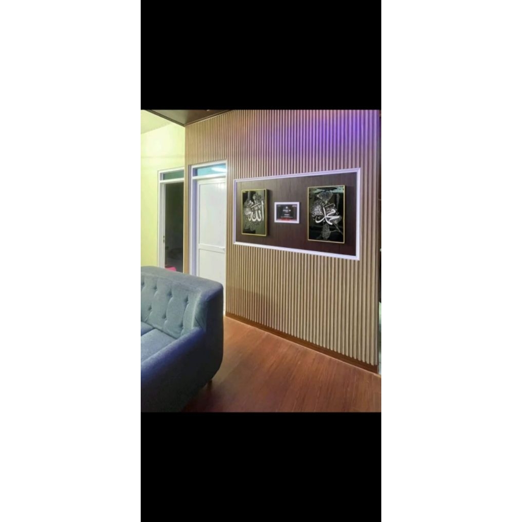 WPC panel kombinasi UPVC marmer