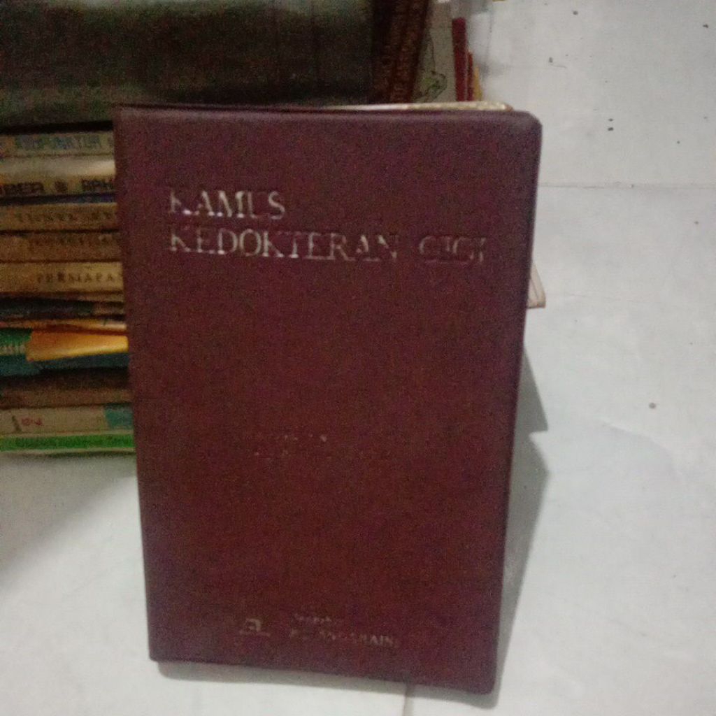 kamus kedokteran gigi