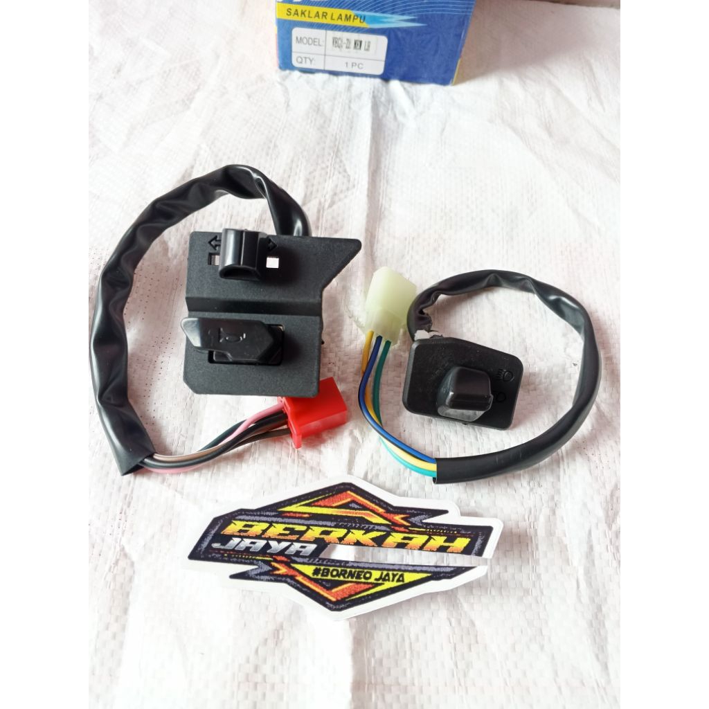 Saklar Kiri Holder Kiri Vega ZR Vega ZR New Vega RR New Komplit Tinggal Pasang