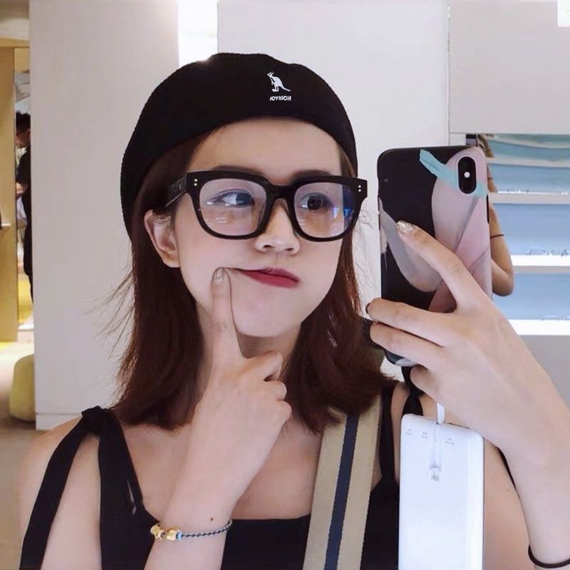 VIRAL Kangol topi kanguru wol wol 504 retro selebriti pelukis topi pasangan pria dan wanita bisa kit