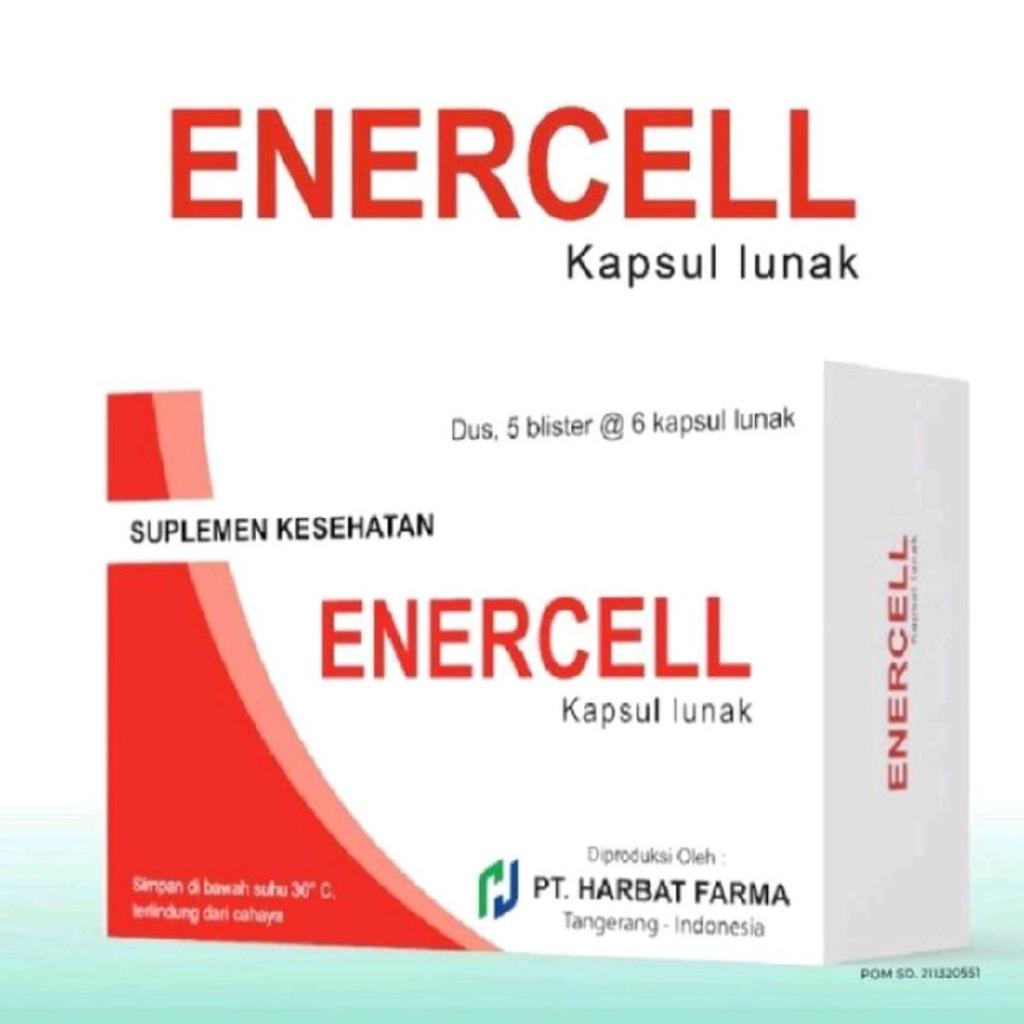 Enercell Kapsul Untuk Menurunkan Berat Badan Dan Energi. Isi 30 kapsul.