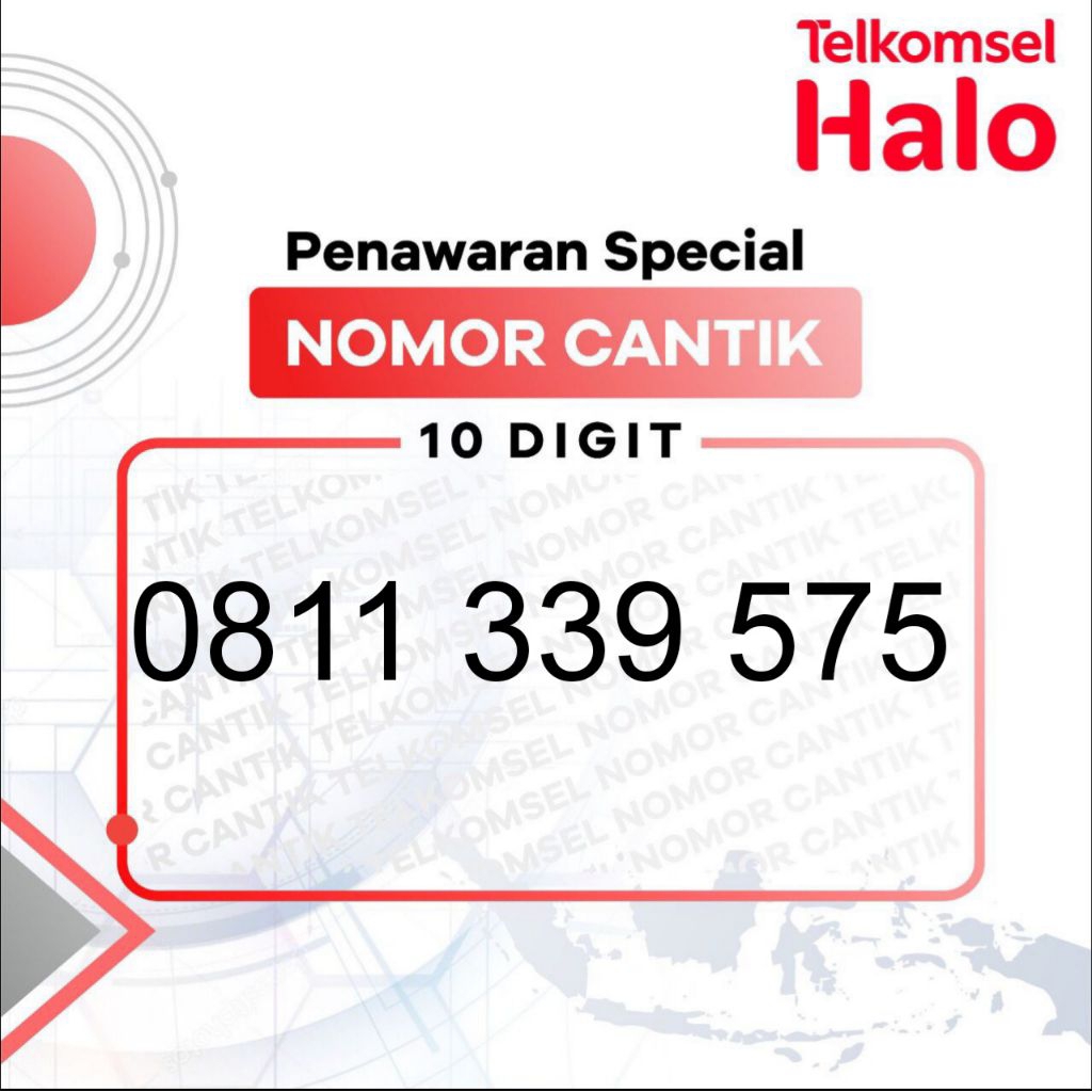 NOMOR HALO TELKOMSEL PASCABAYAR 10 DIGIT FREE DATA 50GB KARTU PERDANA TELKOMSEL