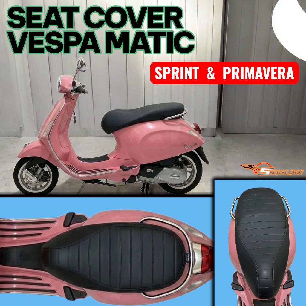 Kulit Jok Vespa Matic Sprint & Primavera Seat Cover Vespa Matic Sprint Primavera