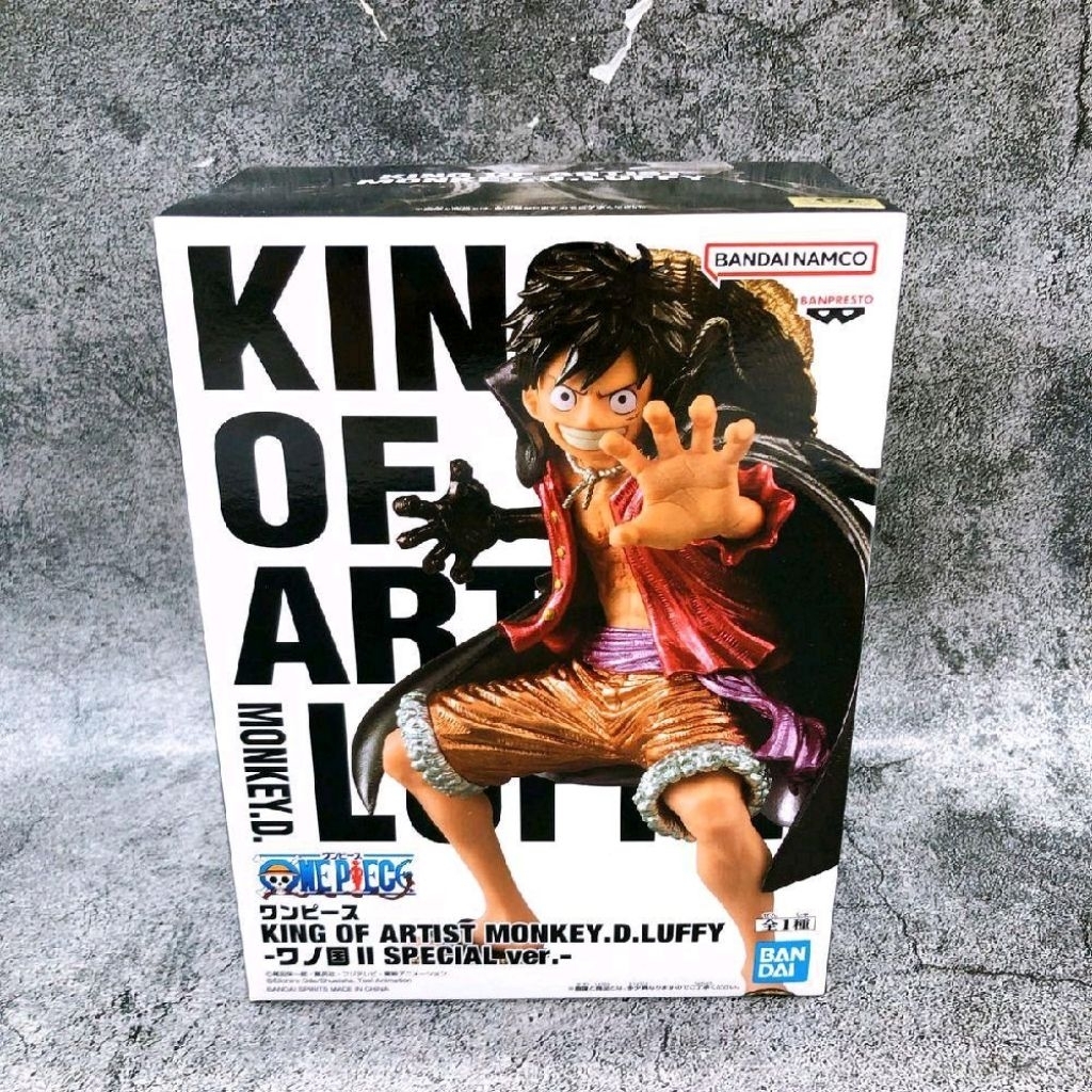 Banpresto ONE PIECE Monkey D. Luffy KING OF ARTIST Wano Country II Special ver. Figure