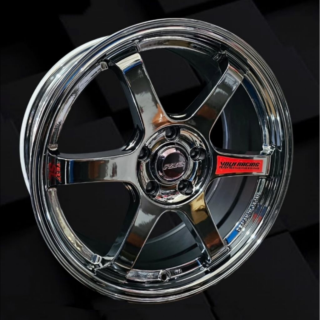 velg TE37 FLOW FORMING r18 lebar 8 pcd 5x114,3 et 45 velg mobil ring 18  pnp mobil r18 reborn ventur