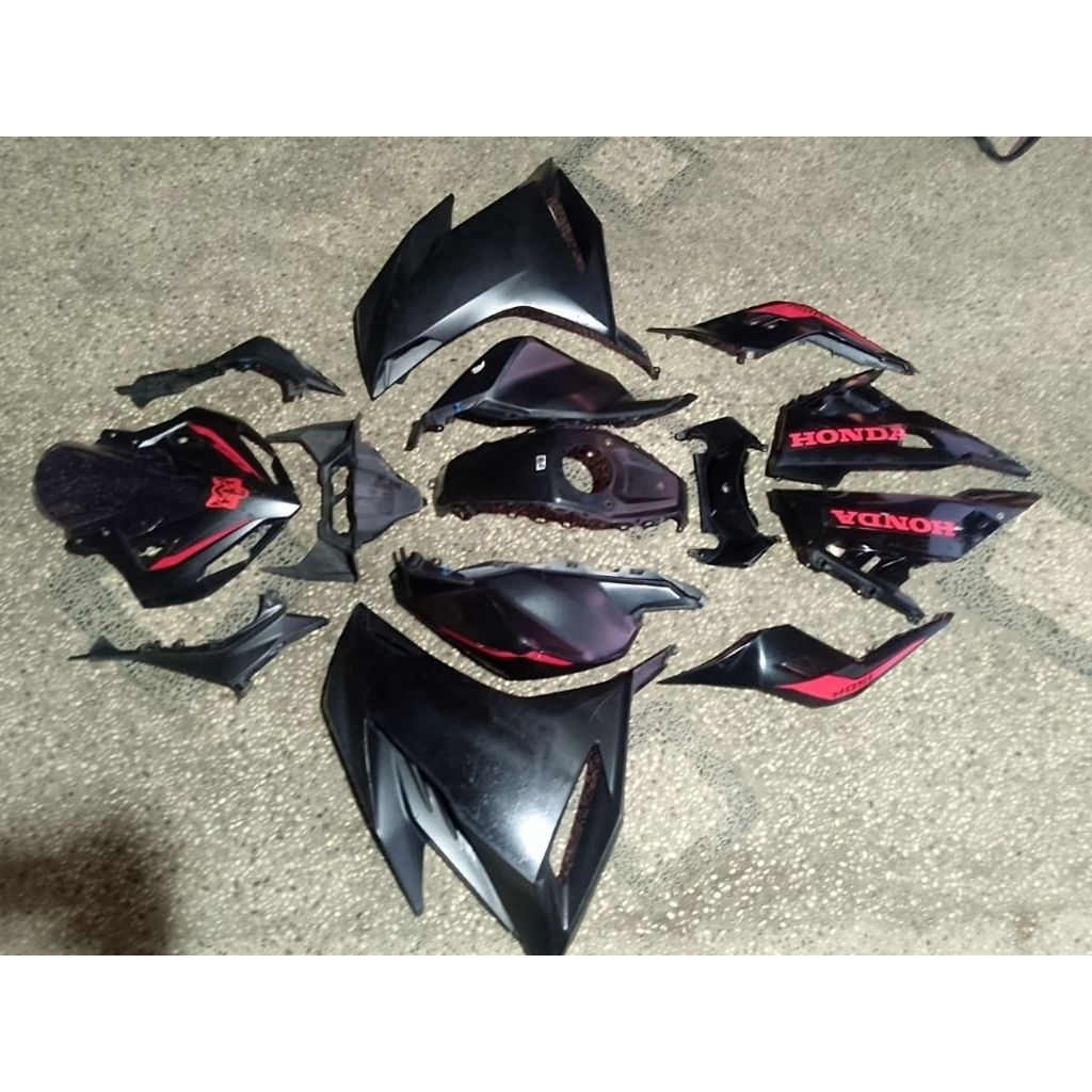 Full Body CBR 150R K45R - Body Set CBR 150R K45R Hitam Doff Original