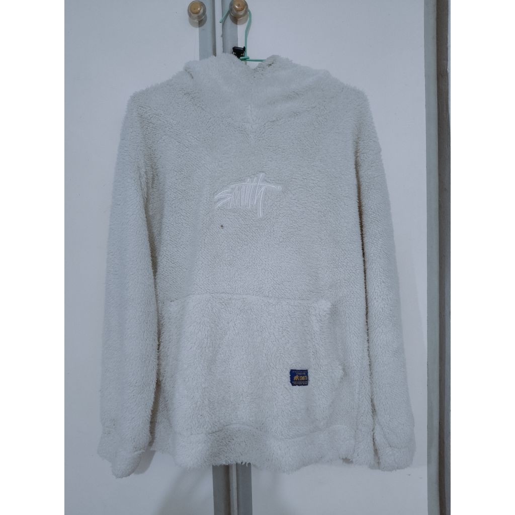 Hoodie Smith Putih