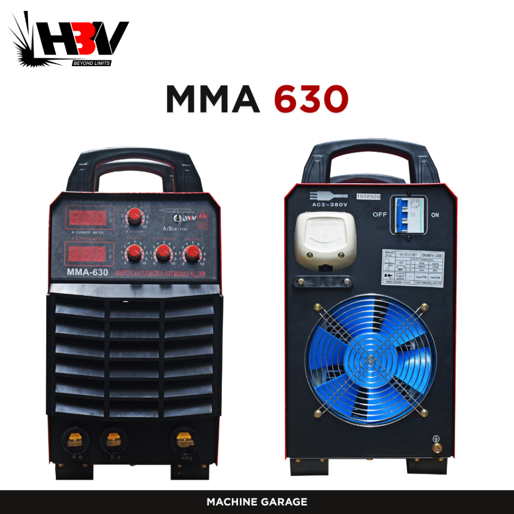 Mesin Las MMA 630 HBV Heavy Duty Welding Machine