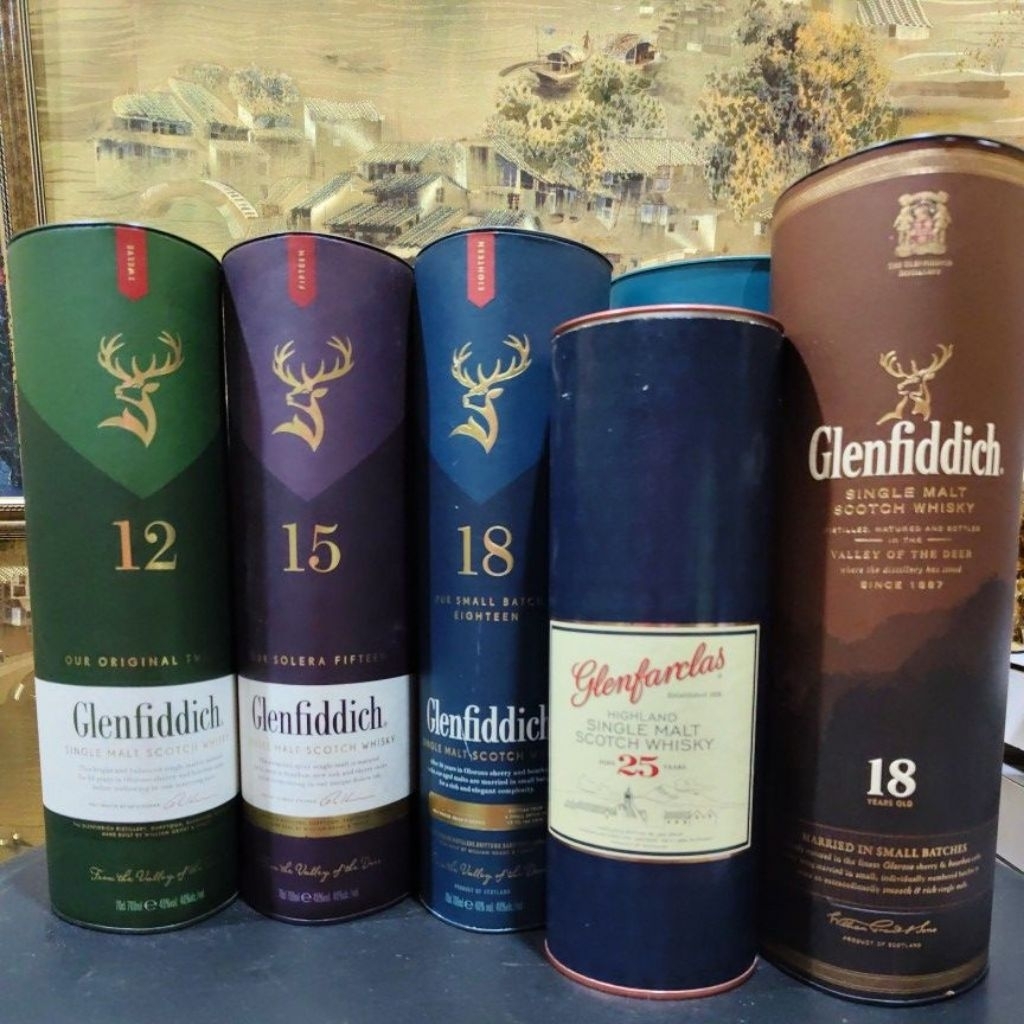 Botol kosong SCOTCH WHISKY buat koleksi dan pajangan