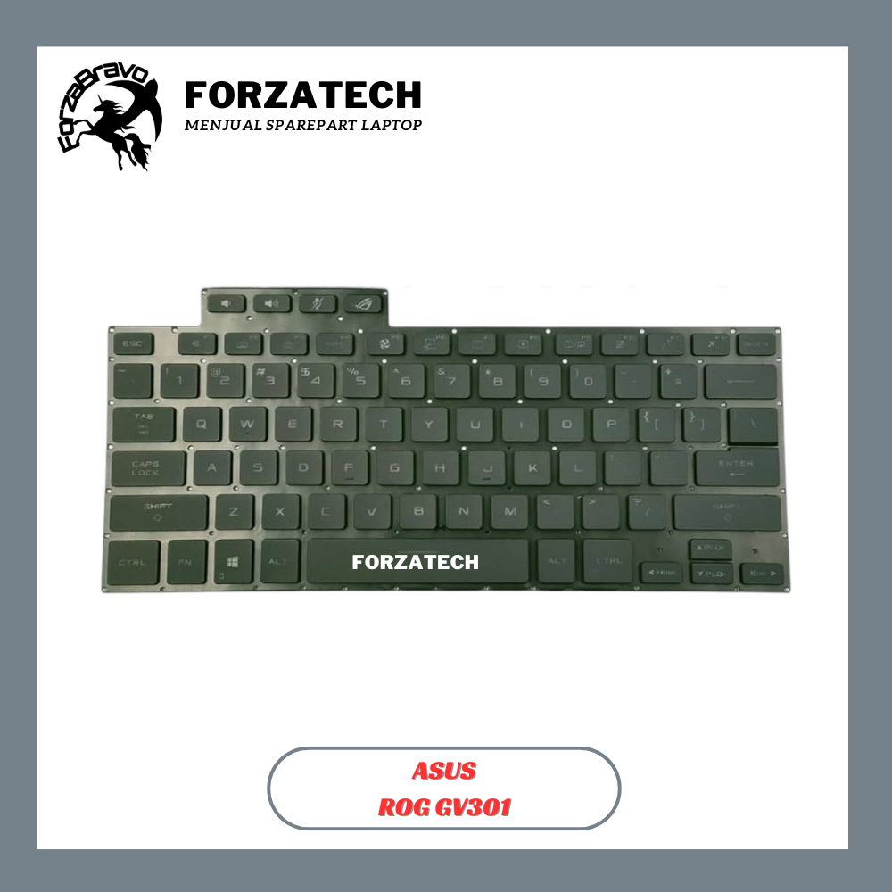 Keyboard ROG Flow X13 GV301 GV301Q GV301QC GV301QE GV301QH GV301R Backlight