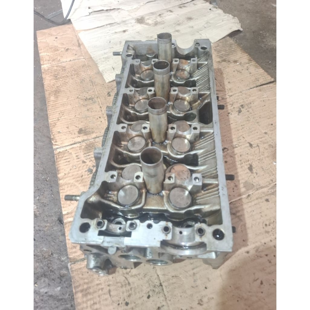 head silinder cylinder head toyota soluna 5A-FE