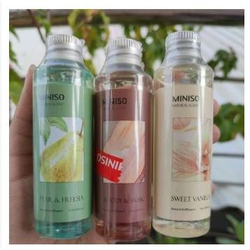 MINISO REFILL REED DIFFUSER PENGHARUM RUANGAN REFILL DIFFUSER 60ML