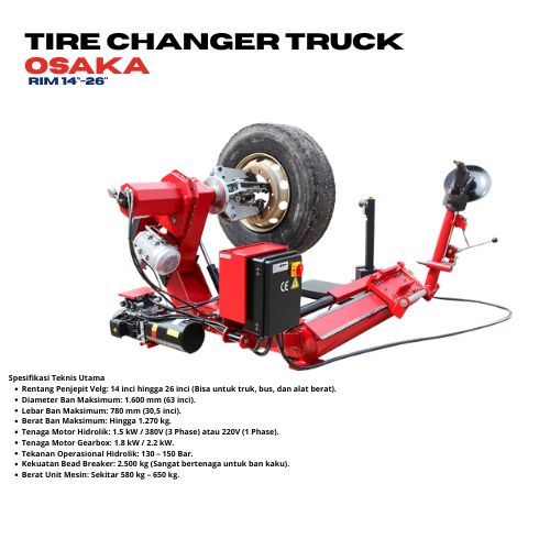 Osaka Tyre Changer Truck