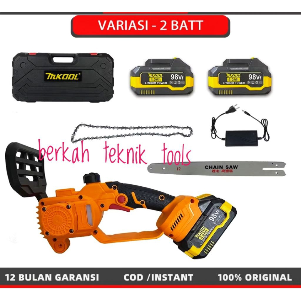 MESIN GERGAJI BATERAI MESIN CHAINSAW MINI CORDLESS MKODL MESIN GERGAJI BATERAI