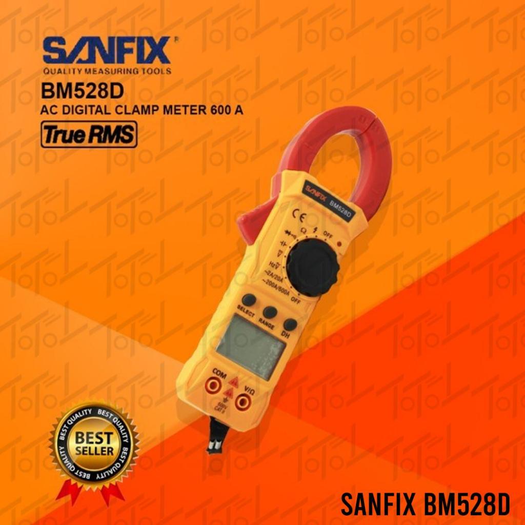 Sanfix BM528D Tang Ampere AC 600A / Clamp Meter AC Sanfix BM-528D / Sanfix BM 528D