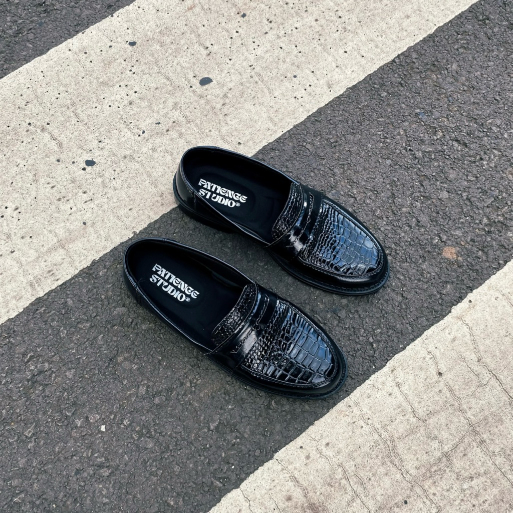 Loafers Croco | Loafers Motif Croco | Loafer Formal Kasual | Loafers Kerja | Loafers Kasual