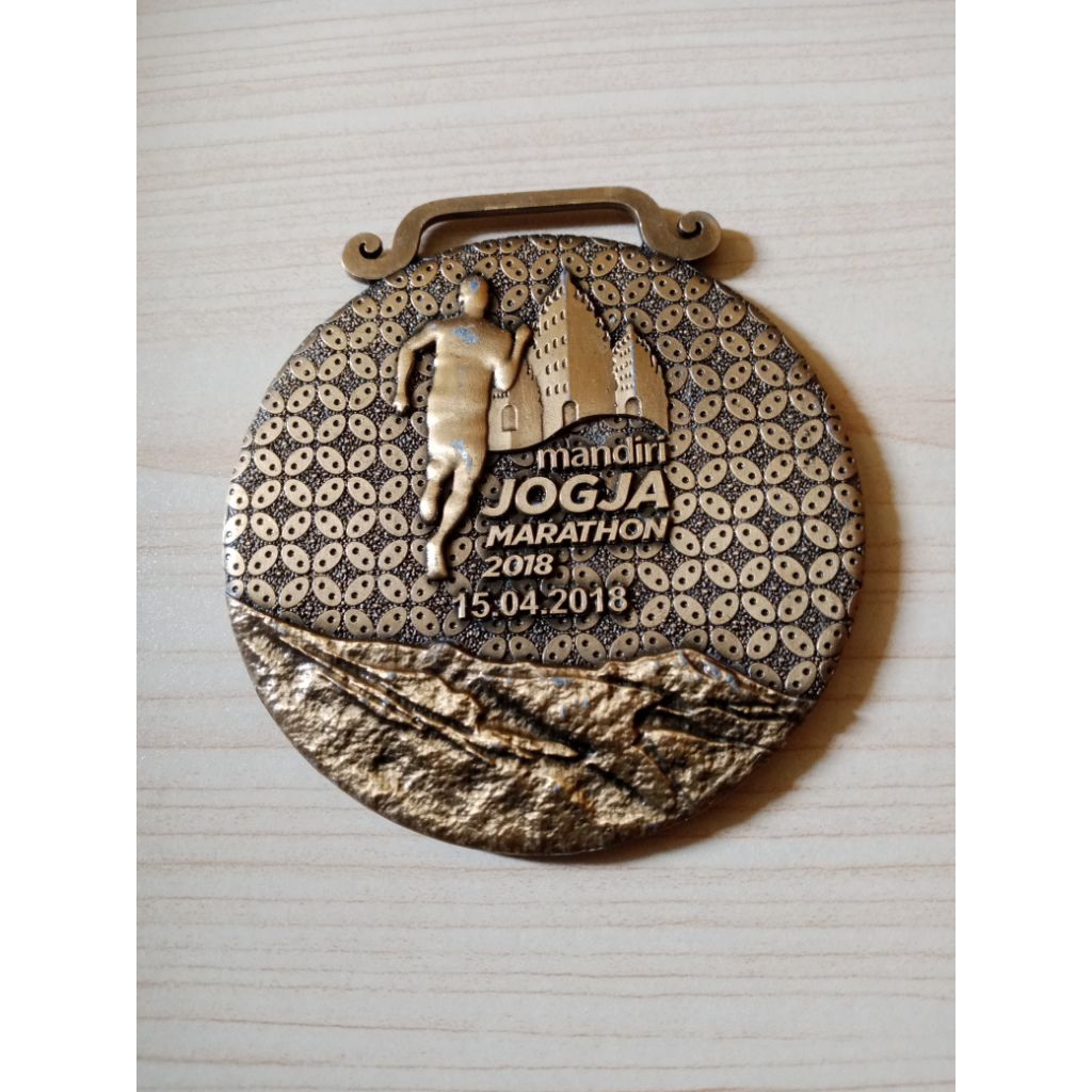 Medali Mandiri Jogja Marathon 2018 10K Finisher