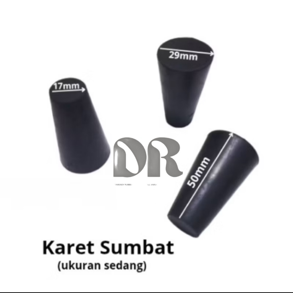 KARET SUMBAT SEDANG TUTUP KERAN / BAK MANDI