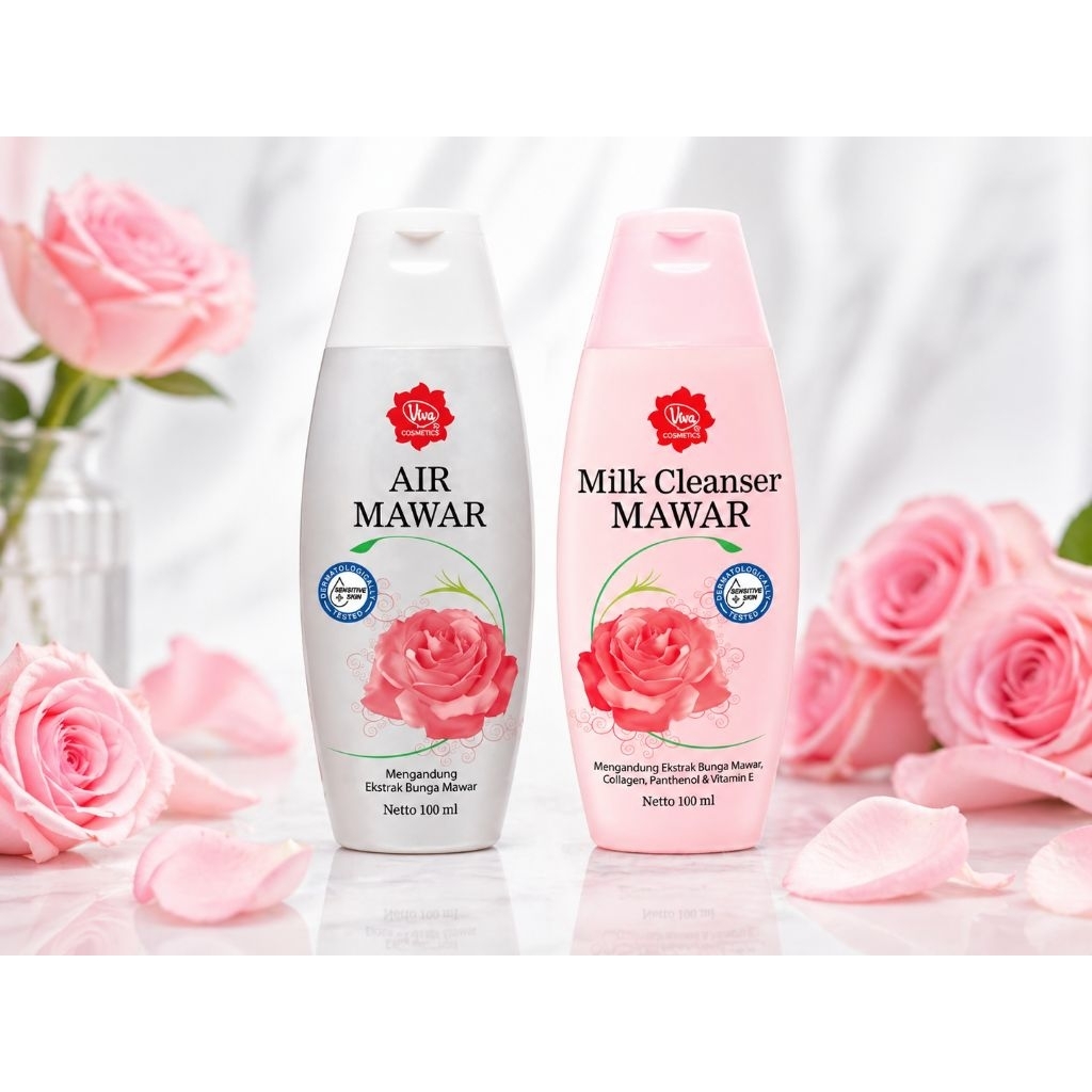 Viva Air Mawar | Viva Milk Cleanser Mawar