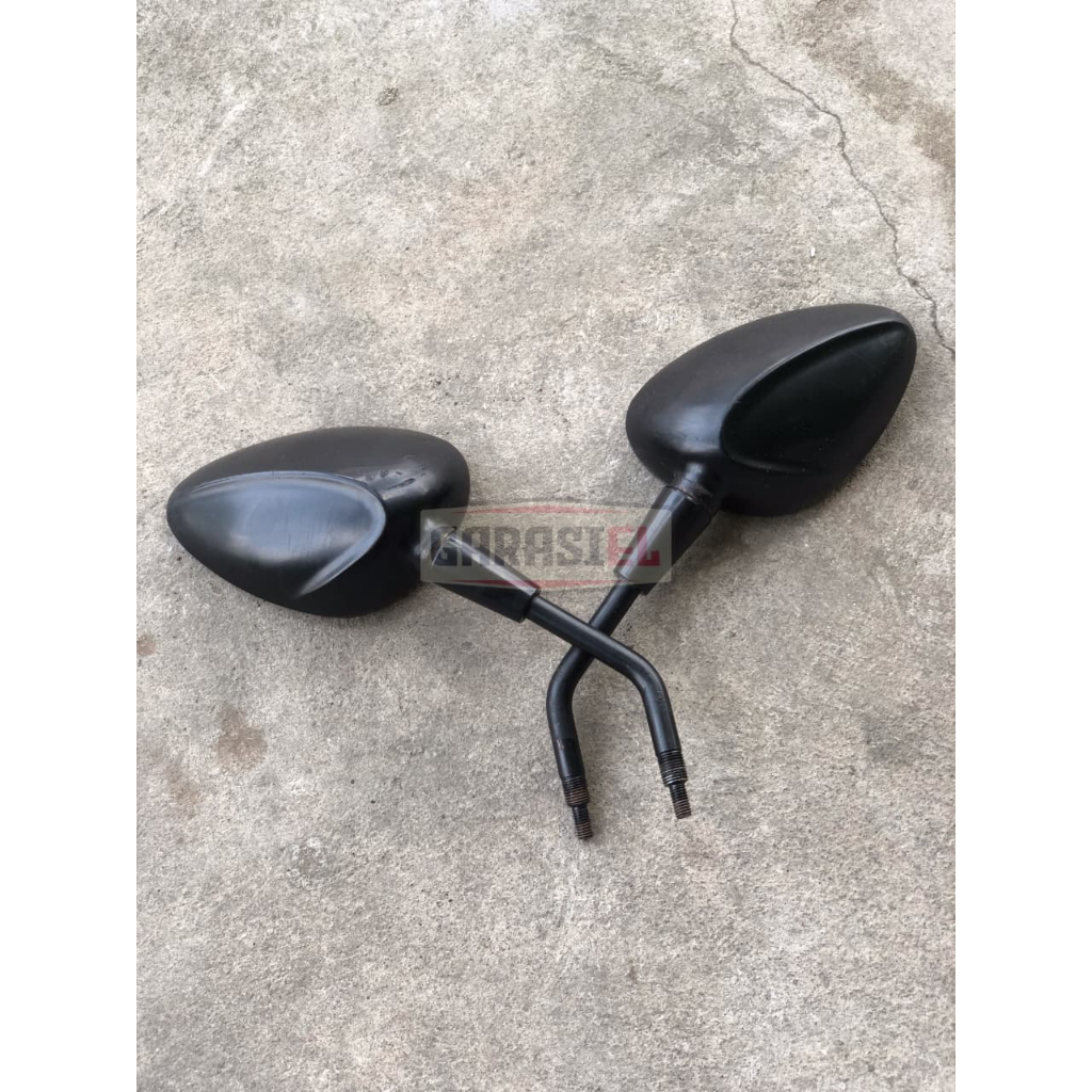 Spion Vespa Matic Sprint Primavera Warna Hitam Limitied Original