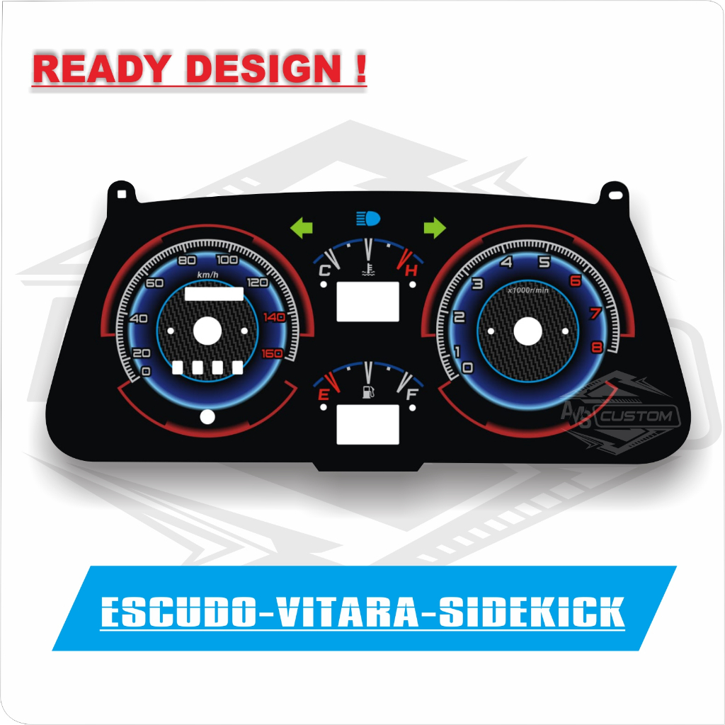 Papan Spedometer ESCUDO VITARA SIDEKICK Variasi custom