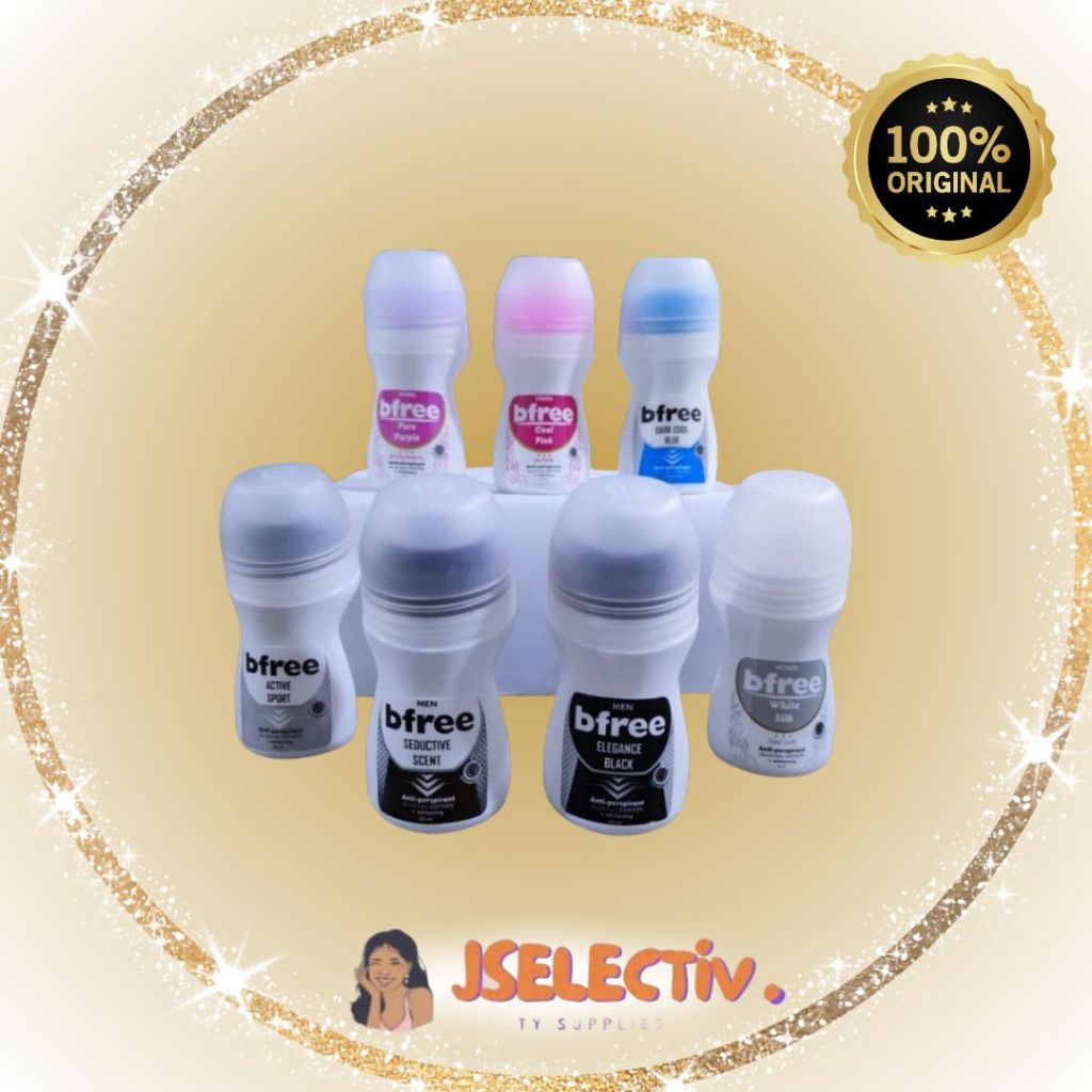 BFREE DEODORANT ROLL ON // JSELECTIV X JHON KOSMETIK // DEODORAN BFREE - ORI️ BPOM COD