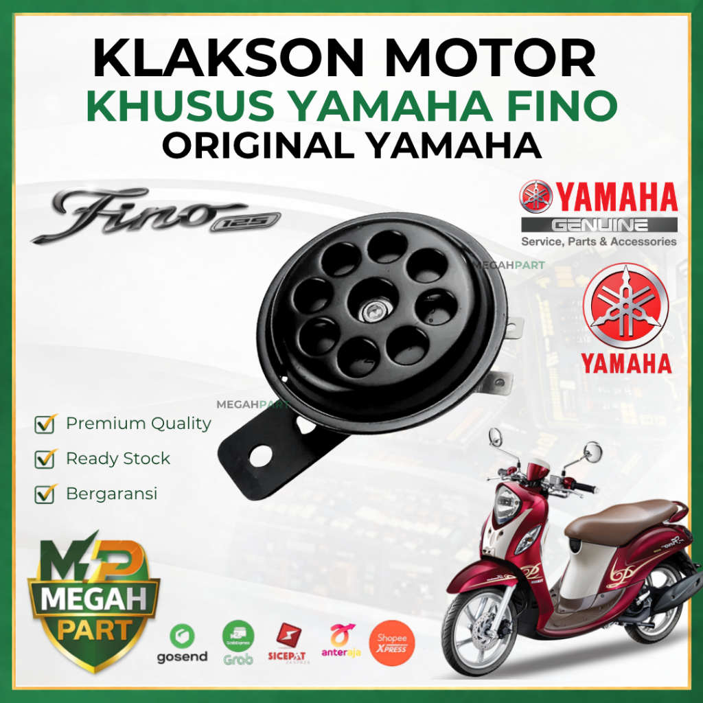 Klakson YAMAHA FINO - ORIGINAL YAMAHA | Klakson Motor YAMAHA FINO | Klakson FINO Original | Klakson 