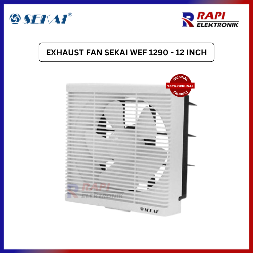 EXHAUST FAN SEKAI WEF 1290 - EXHAUST DINDING 12 INCH