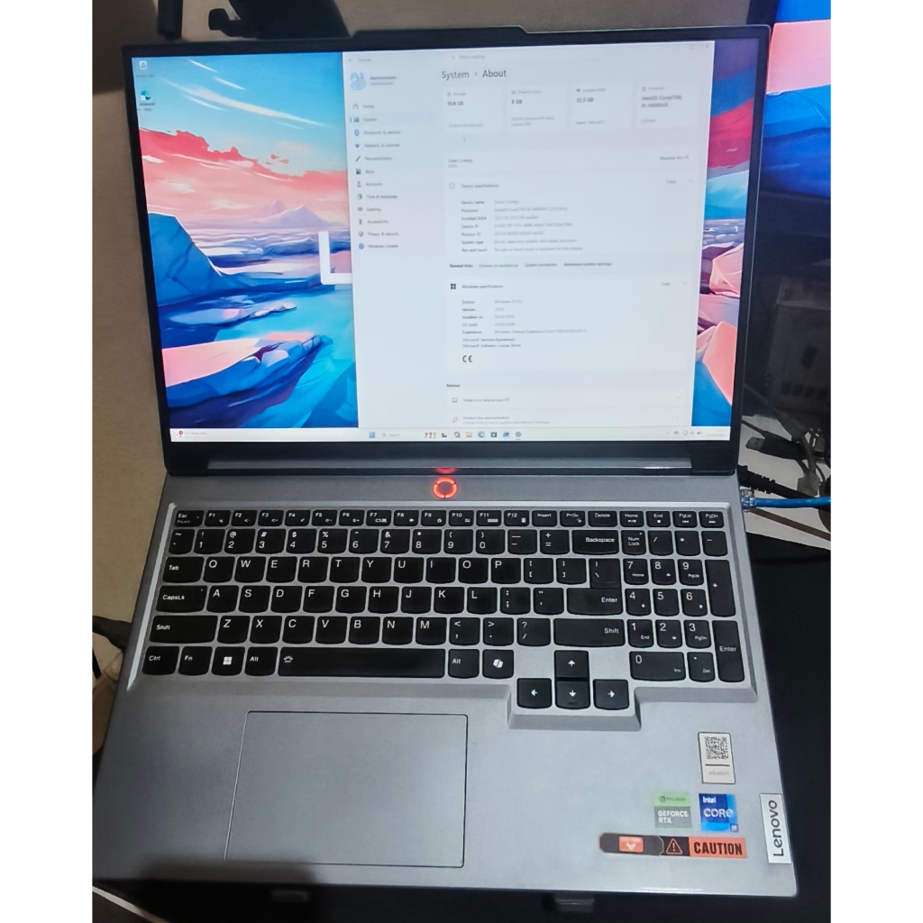 LENOVO Legion 5 16IRX9 - Type 83DG- Core i9