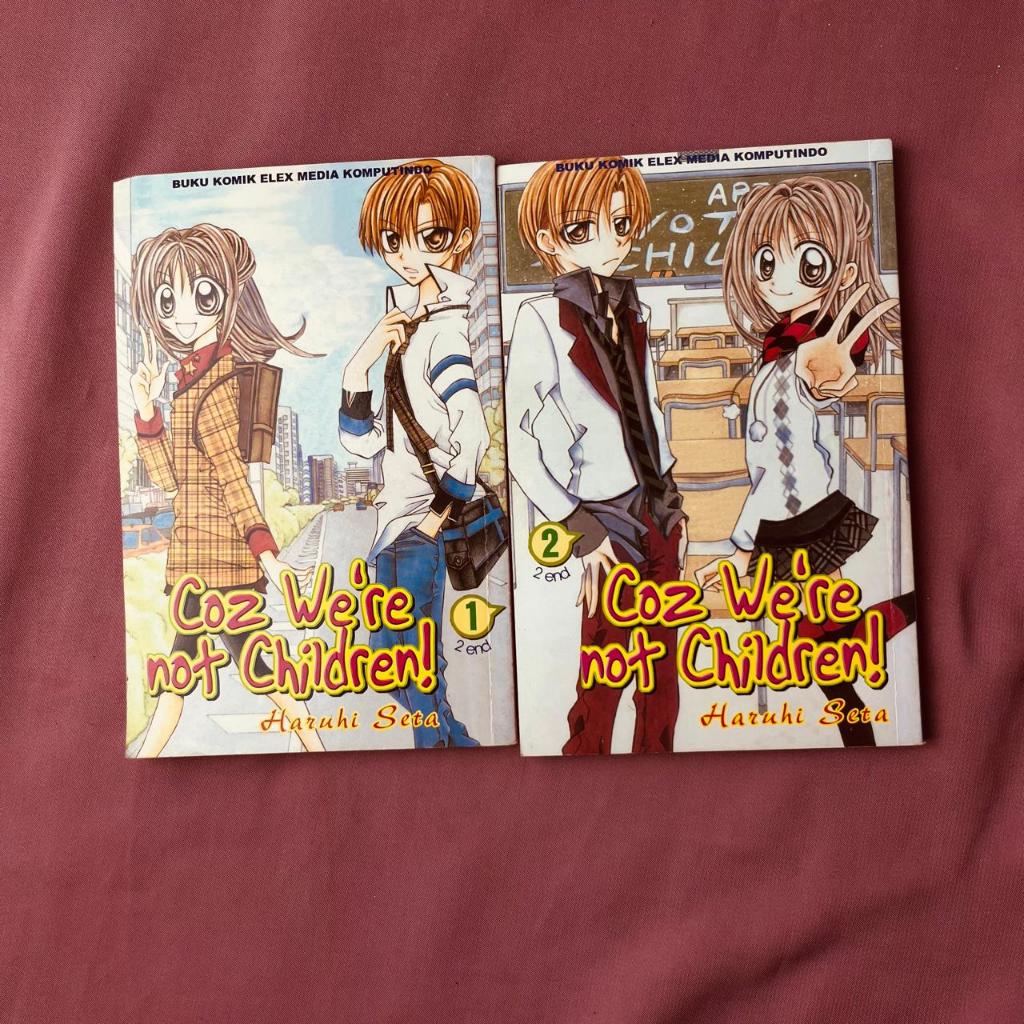 Komik Coz We're Not Children Haruhi Seta Vol 1 - 2 Tamat / Komik Remaja Set