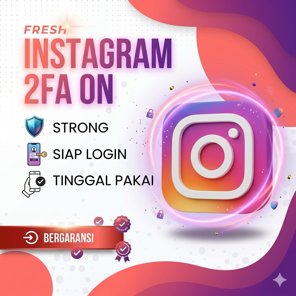 Jasa Pembuatan Akun Instagram Fresh Berkualitas Tinggi