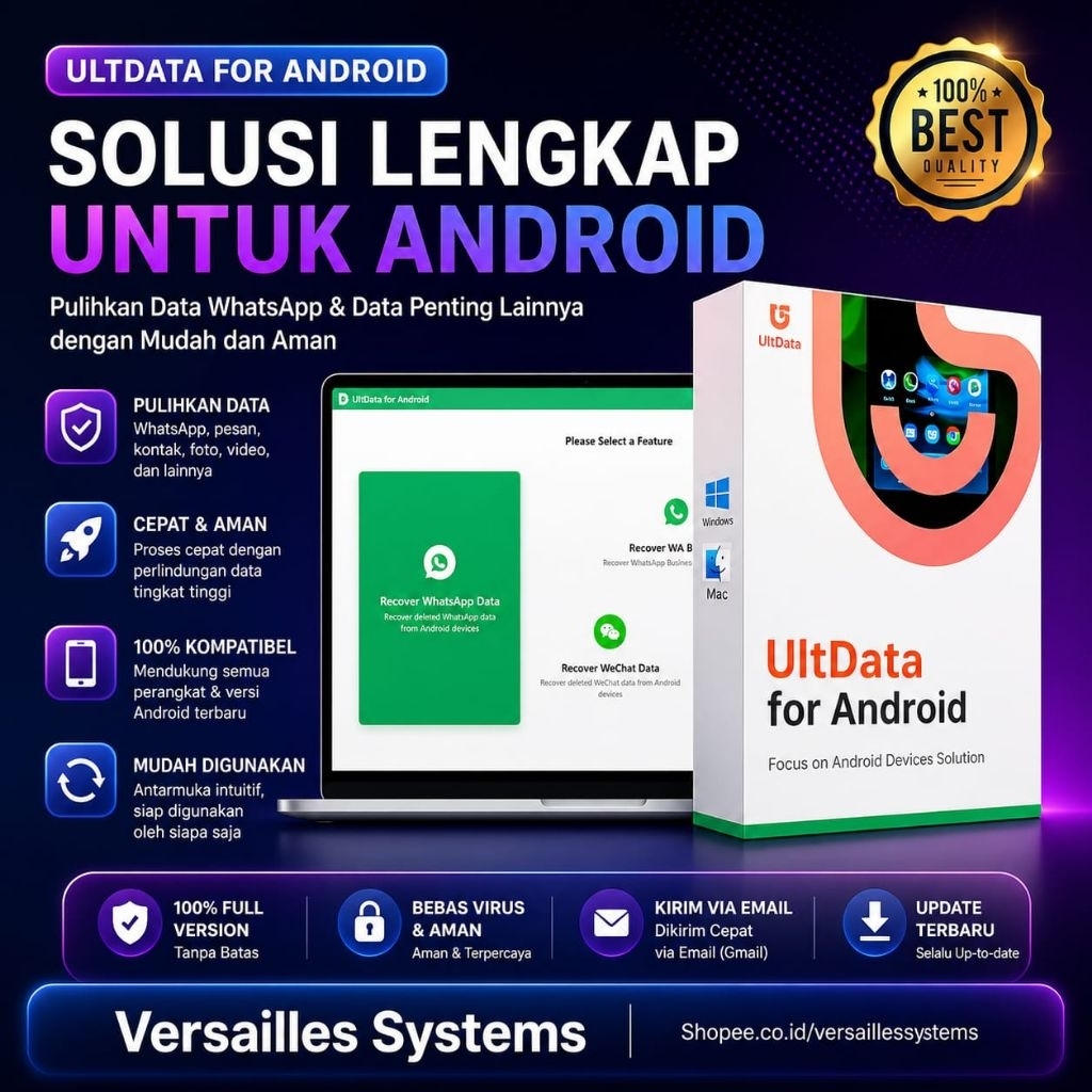 TENORSHARE ULT DATA ANDROID - Windows|Android|IOS|Iphone|Backup|Repair|Whatsapp|Transfer