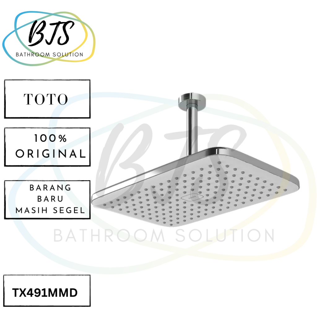 Shower tanam atas TOTO TX491MMD / TOTO TX 491 MMD / TOTO TX491 MMD / TOTO TX491 MMD / shower tanam p