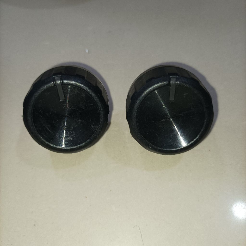 SEPASANG KNOB KNOP PUTARAN TOMBOL AC MODEL BULAT ORIGINAL CALYA SIGRA AGYA AYLA 2013 2014 2015 2016 