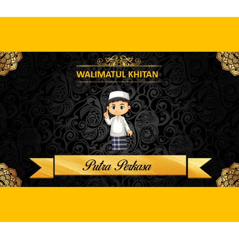 Undangan Khitanan Anak Video Digital Online
