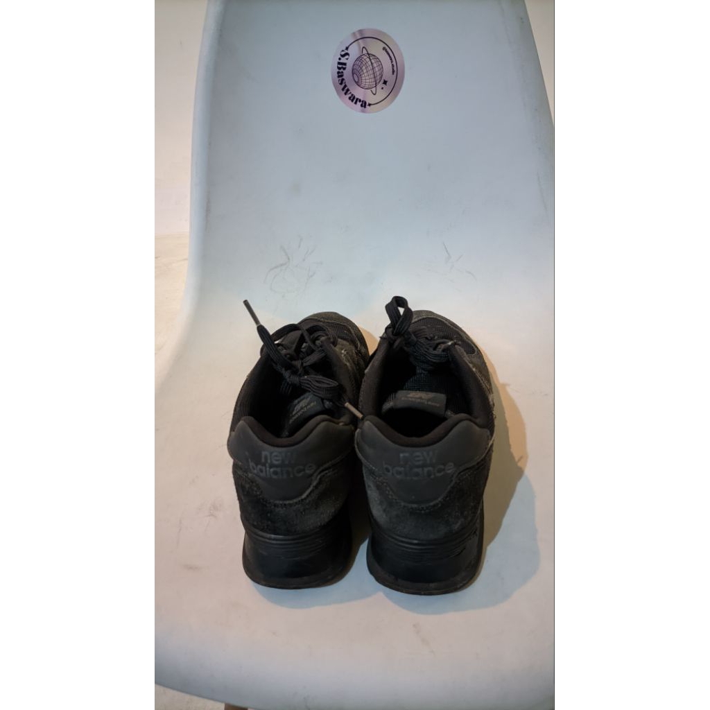 Sepatu NB New Balance 574 black 2nd