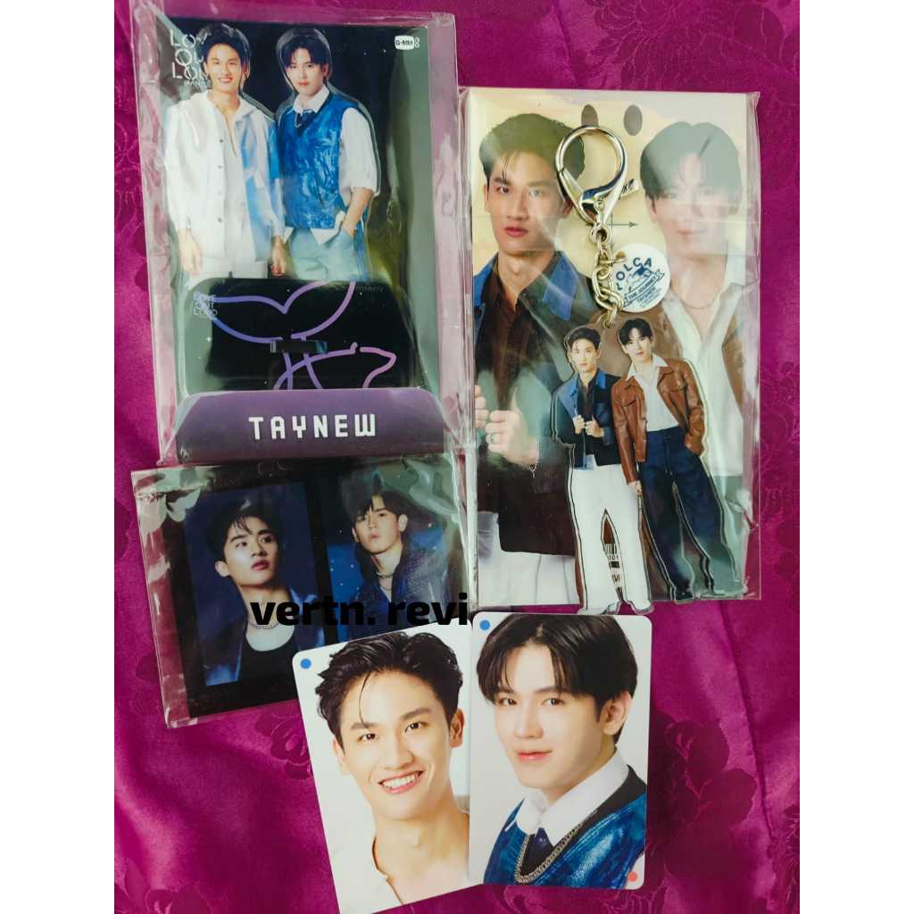 CLEAR SALE MERCH TAYNEW 2022 ERA LOL PTJ STANDEE KEYRING PHOTOCARD PHOTOFILM GMMTV OFFICIAL MERCH PO