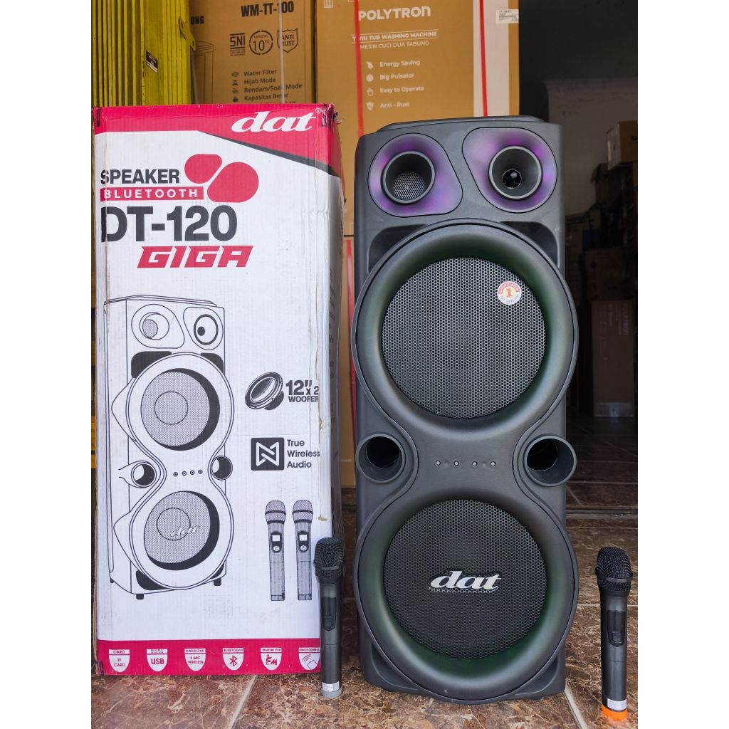 speaker dat DT 120 Giga speaker 12 inc Doble woofer