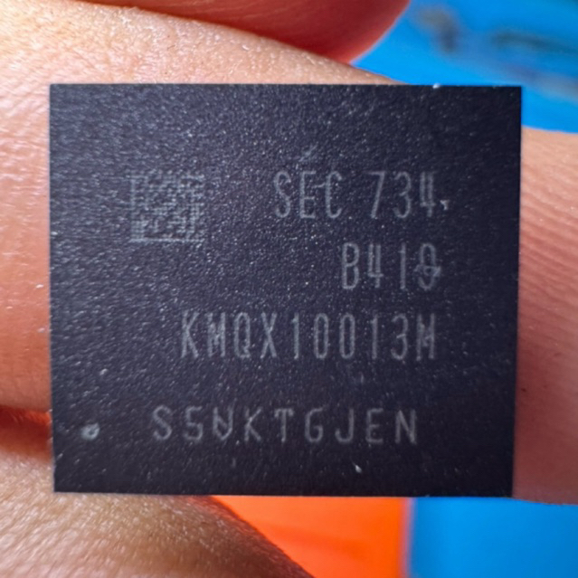 IC EMMC KMQ310013M-B419 SAMSUNG 2/32GB BGA221 RPMB CLEAN