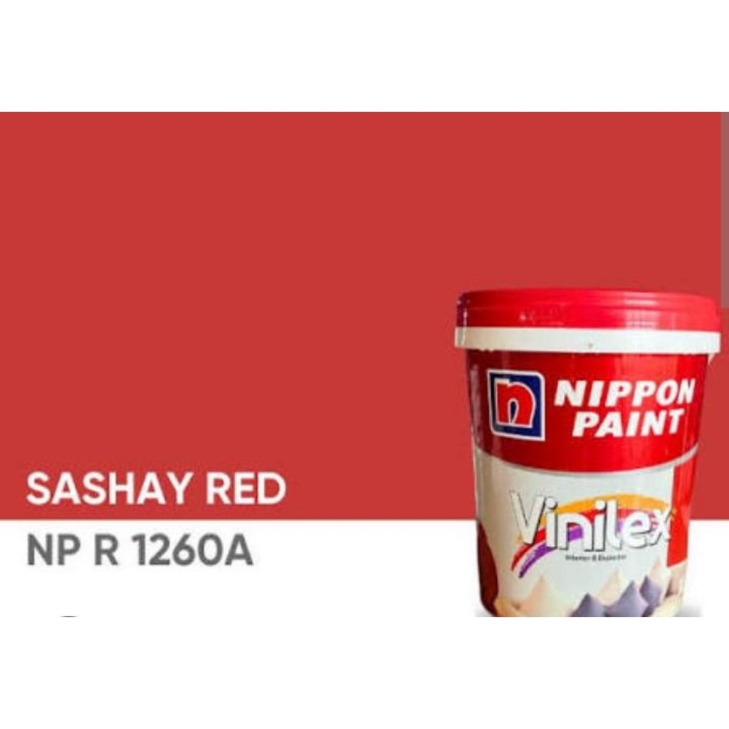 Cat Nippon Paint Vinilex Sashay Red 5KG